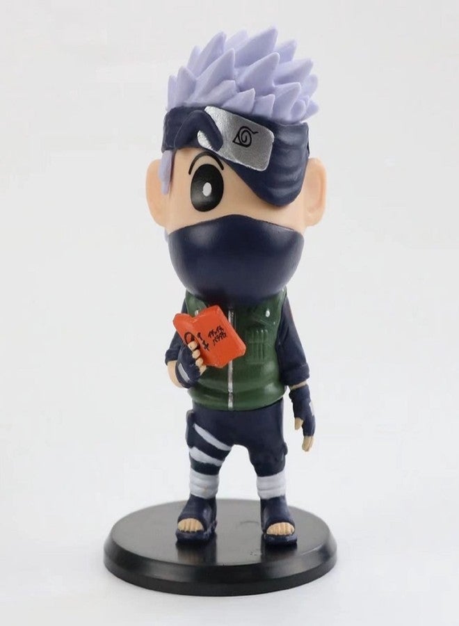 AUGEN Naruto Shinchan Set of 6 Action Figure Limited Edition for Car Dashboard, Decoration, Cake, Office Desk & Study Table (10cm)(Pack of 6) - Image 3